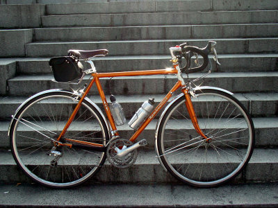 my 'almost complete' Rivendell Rambouillet touring bike