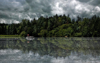 Henkley Lake Before Storm