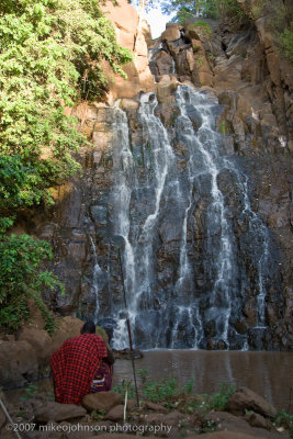 11  Waterfall near E Unoto Lodge