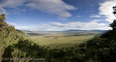 Photographing the NgoroNgoro Crater