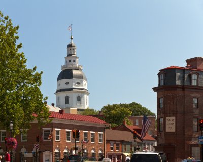 Another View of the Maryland State House Dome