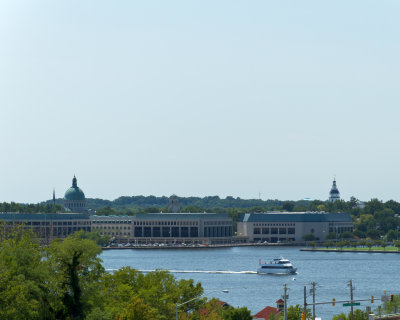 U.S. Naval Academy from across the RIver