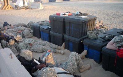 Sleeping in Kuwait