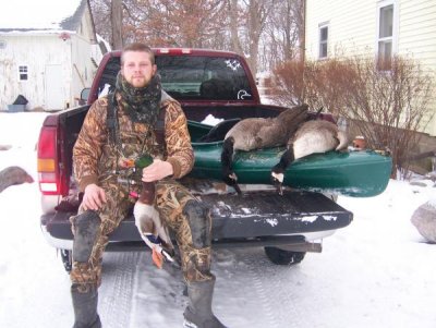 A successfull Christmas Day hunt for Ross Reynolds.