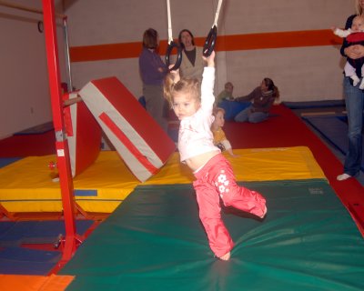 LIBBY AT THE GYM!