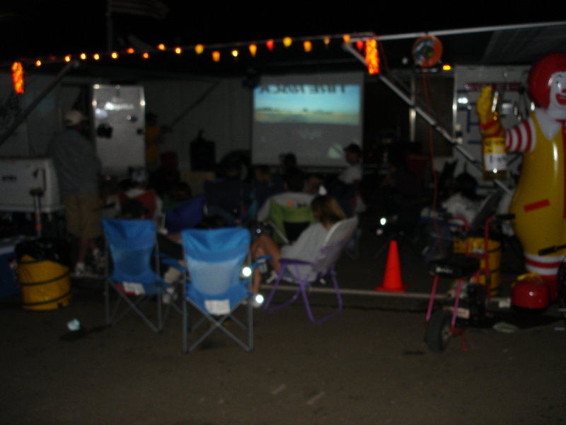 Movie movie movie... in the paddock!
