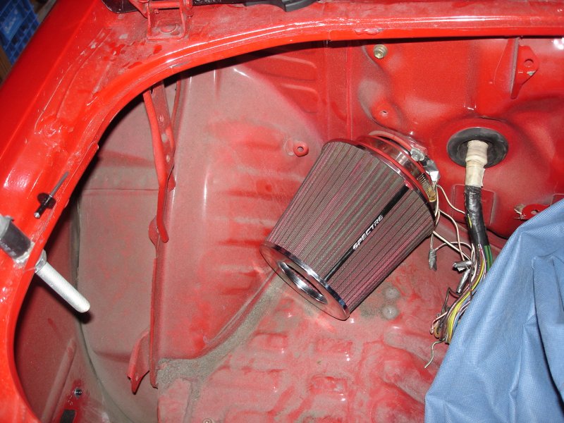 Filter in the trunk... again