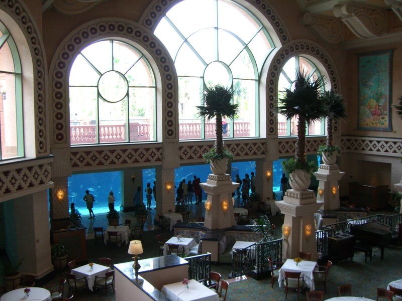 Inside the mega-resort