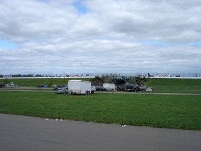 The infield entrance