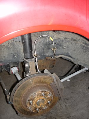 Rear Brakes with Stainless lines