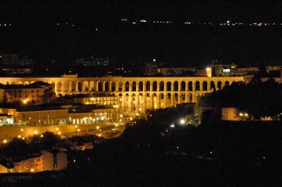 Segovia - Aqueduct night