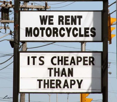 cheaper than therapy