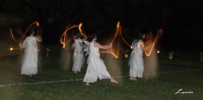 Lumiere Festival Fairies 2035 night photo