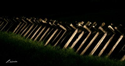 fence 8519 light painting 