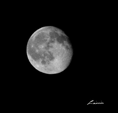 moon detail 8450 night photo