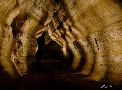 Bonnechere Caves 7464 light painting  