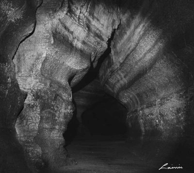 Bonnechere Caves 7467  light painting