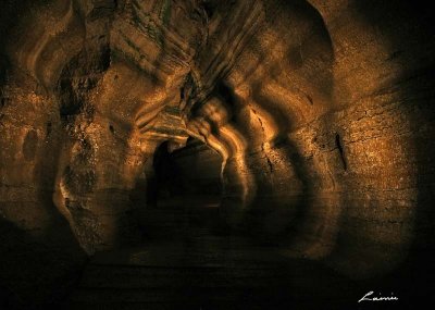 Bonnechere Caves 7470 light painting 