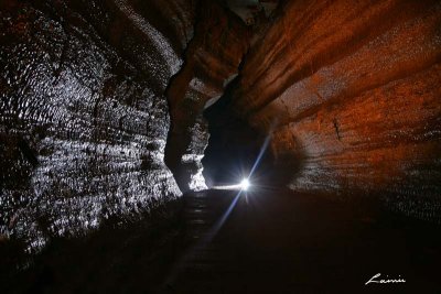 Bonnechere Caves 7478 light painting  