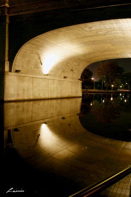 Bank Street Bridge 0801 night photo