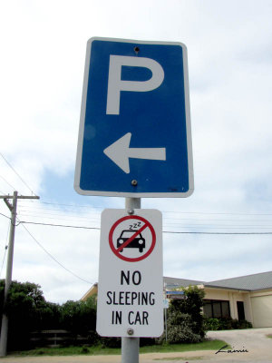 Better to sleep while parked than driving! - 019