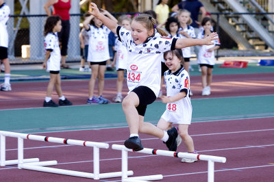Erin hurdles I can fly