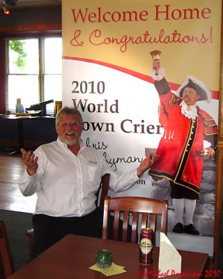 Chris Whyman - World Champion Town Crier 2010
