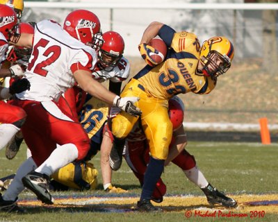 Queen's vs York Football 10-23-10