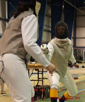 Queen's OUA Women's Fencing 02-05-11
