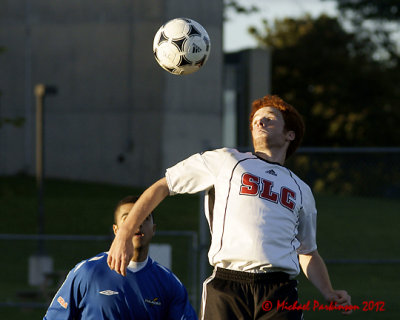 St Lawrence vs Algonquin Men's Soccer 09-19-12