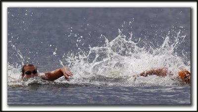 XAVIER DESHARNAIS deuxieme  2010  /  Second,  2h11m58s-   LE COMBAT POUR LA DEUXIME PLACE /  FIGHT TO THE FINISH    _MG_2828 aa