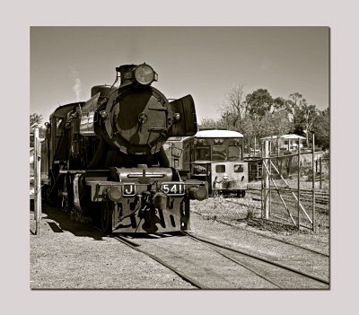 Steam train rolling out of the yard.jpg