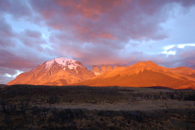 Dawn at Torres del Paine