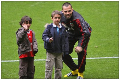 Diego Cavalieri & kids