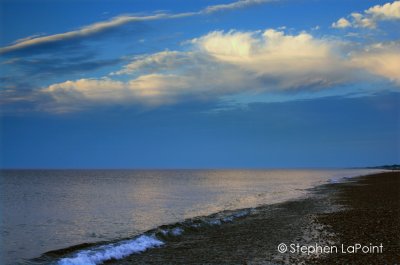 Cirrus over Ocean Waves