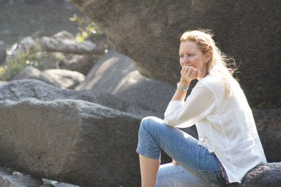 Gabriela @ Dudh Sagar Watergalls Goa