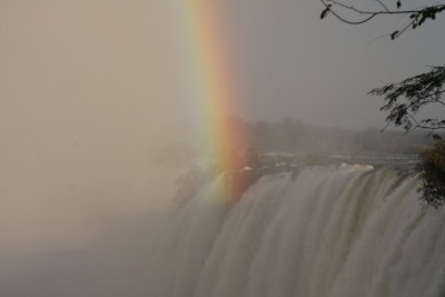 Victoria Falls - where the rainbow starts