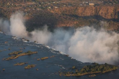 Victoria Falls from the air