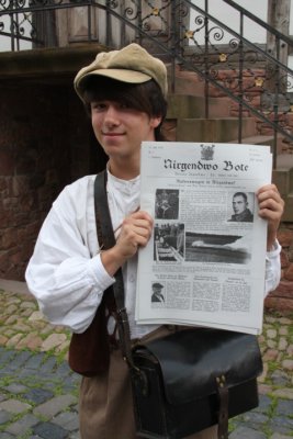 12. Juli 1929: der Zeitungsjunge / the paperboy