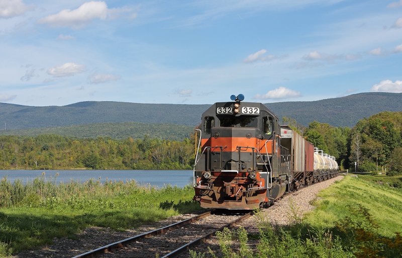 Pan Am Southern AD1, VRS B&R Sub, Bennington Branch, Lake Paran Dam, North Bennington, Vermont