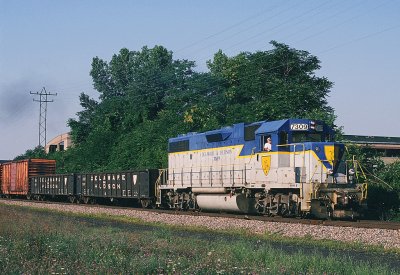 DELAWARE & HUDSON LIGHTNING STRIPES