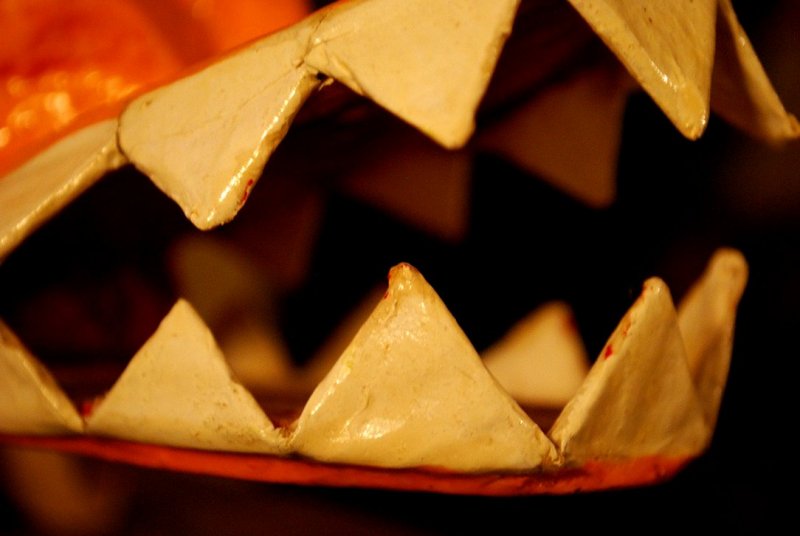 Paper Mache Teeth