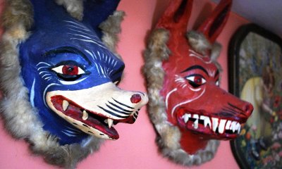 Mexican Wolf Masks