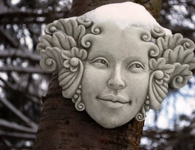 Dryad Crowned By Winter