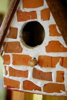 Brick Birdhouse