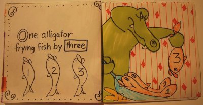 Hungry Alligator Book 3, Marker