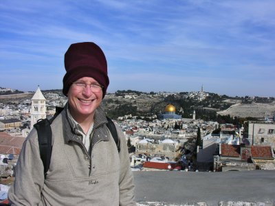 Smiling amidst the Old City