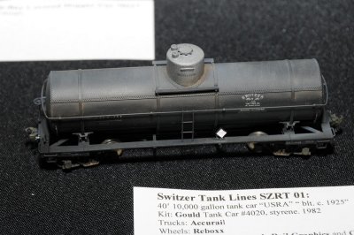 Denny Anspach's Switzer Tank Lines Model