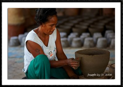 Pottery in Ilocos Sur
