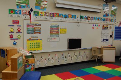 First day of school - Cade's classroom
